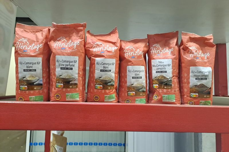 Sachets de riz de Camargue bio Heriztage
